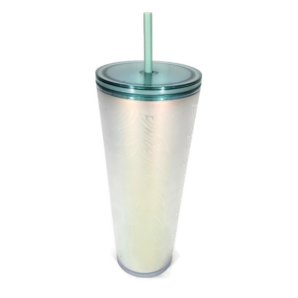 2021 Starbucks (retired) Iridescent Siren Tail Tumbler 50th Anniversary Mermaid - Picture 5 of 9